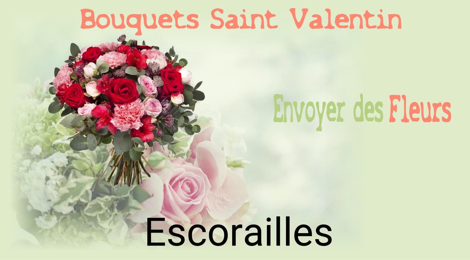 Roses de Saint-Valentin livrées à Escorailles